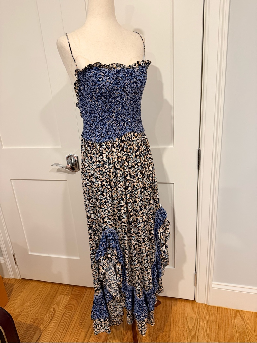 Free People Blue Floral Maxi Dress - Picture 13 of 15